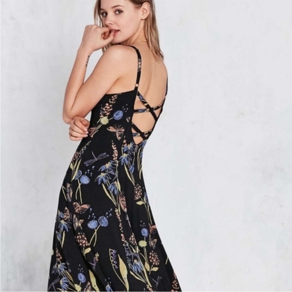 Kimchi Blue Urban Outfitters midi slip dress